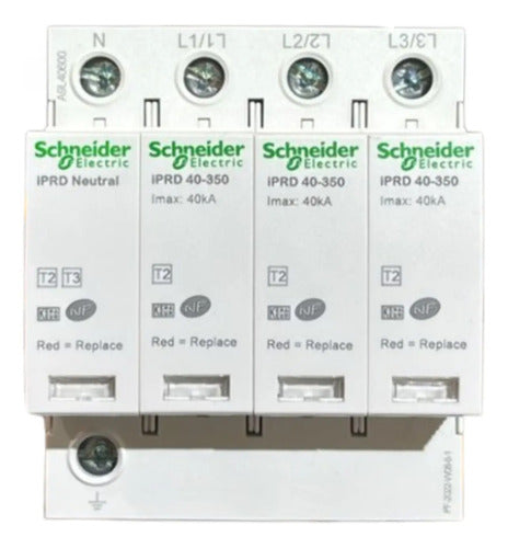 Dps Acti9 Protetor Surto Iprd40 40ka 3p+n A9l40600 Schneider
