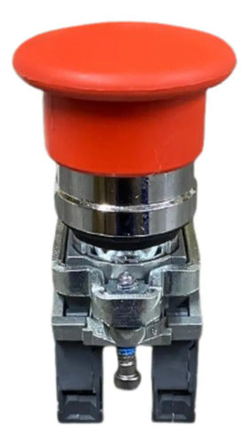 Botão 22mm Retorno Por Mola 1naf Vm Xb4bc45 Telemecanique Vermelho 0