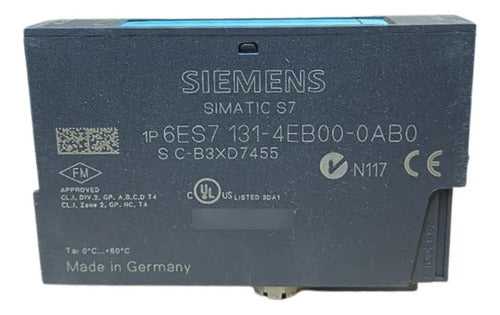 Modulo Simatic 6es7131-4eb00-0ab0 Siemens Cinza