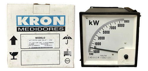 Wattimetro Ew96 Esq.07 Ip54 700/5a 11000/120v Kron 11000/120v