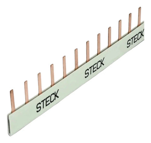 Kit 3 Barramentos 16 Disjuntores 1p 80a Pino S-1f285.b Steck