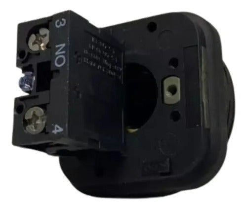 Botão 30mm 1na Preto Xb3bl21 Telemecanique