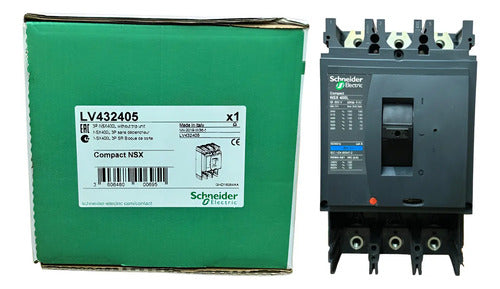 Estrutura Do Disjuntor Nsx400l Tripolar Lv432405 Schneider