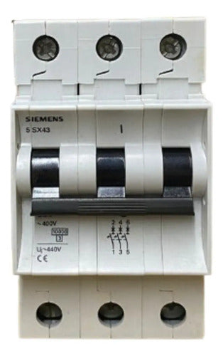Disjuntor 3p 5sx4320-7 C20 Siemens Novo!