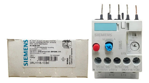 Relé De Sobrecarga 3ru1116-1cb0 1,8-2,5a Siemens -