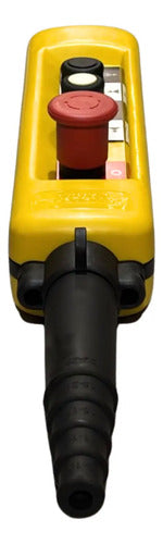 Botoeira Pendente 4 Botões 2 Velocidade Xaca4913 Schneider Amarelo