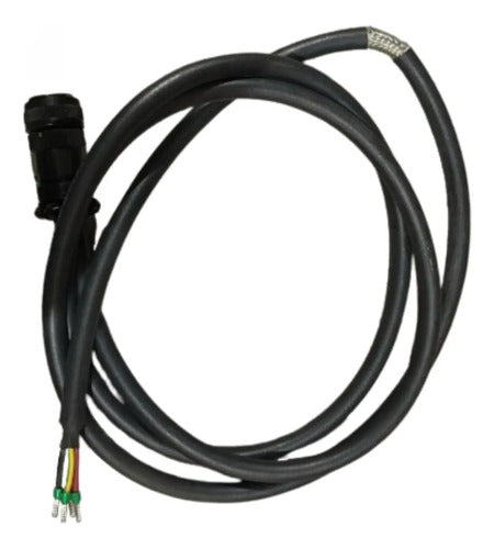 Cabo Potencia 6mm2 3m S/ Freio Militar Vw3m5d6ar30 Schneider Preto
