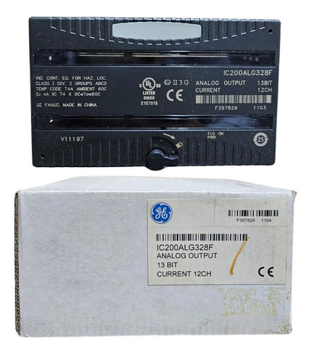 Módulo De Saída Ic200alg328f Ge Novo!!