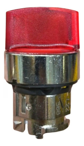 Cabecote Para Comutador 22mm Metalico Lu Zb4bk1343 Schneider Vermelho 0