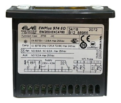 Controlador Para Congelados Ew2ediexc4780 Schneider -