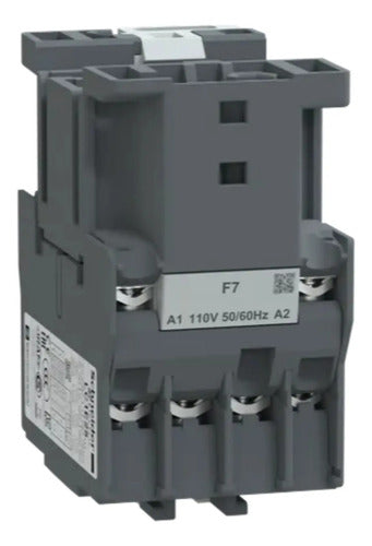 Contator Tripolar 25a 1na 110vca Lc1e2510f7 Tesys Schneider 110v
