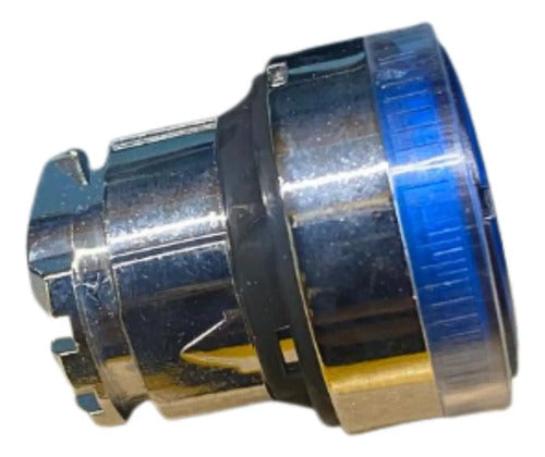 Cabeçote Para Botão Luminoso Ø22mm Azul Zb4bw36 Schneider Azul -