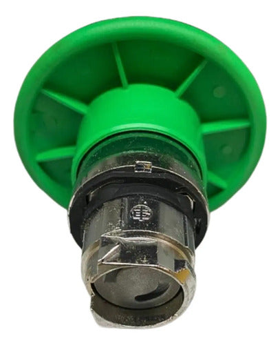 Cabeçote Para Botão Ø22mm Metálico Verde Zb4br3 Schneider Verde -