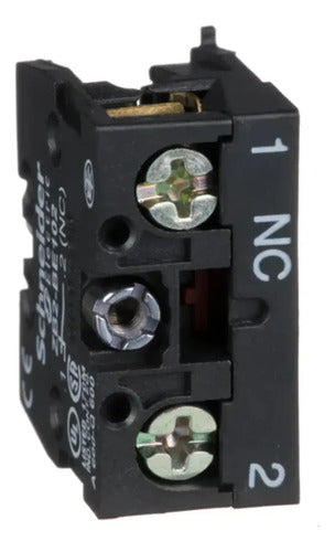 Kit Com 2: Bloco De Contato Auxiliar 1nf Zb2be102 Schneider 1nf