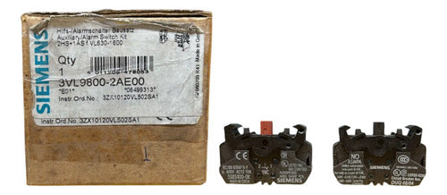 Contato Auxiliar 3vl9800-2ae00 1na+1nf Siemens Não Informado