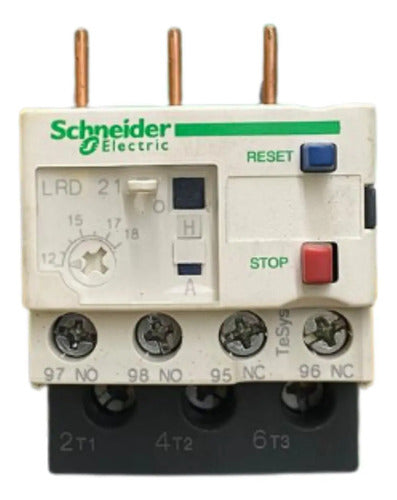 Relé De Sobrecarga Térmica 12-18a 1na+1nf Lrd21 Schneider 690