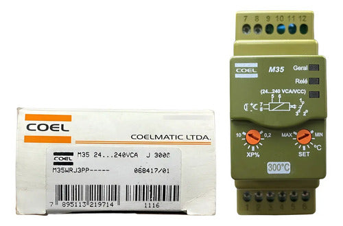 Controlador De Temperatura M35 M35wrj3pp 24/240vca Coel 24/240vca