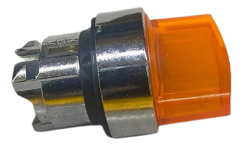 Cabeçote Para Chave Seletora Ø22mm Zb4bk1853 Schneider Laranja