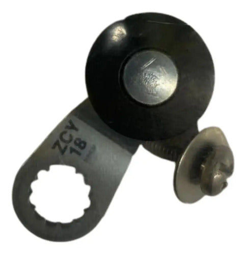 Kit Com 4: Haste Para Chave Fim De Curso Zcy18 Telemecanique Metalica -