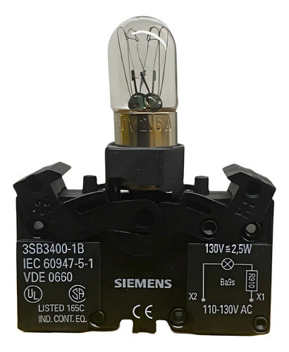 Soquete Suporte De Lampada 130v 3sb3400-1b Siemens