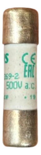 Kit Com 3: Fusivel Cilindrico 10x38mm 10a 3nw8003-1 Siemens 500v