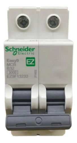 Kit Com 2: Disjuntor 2p 32a Curva B Ez9f13232 Schneider