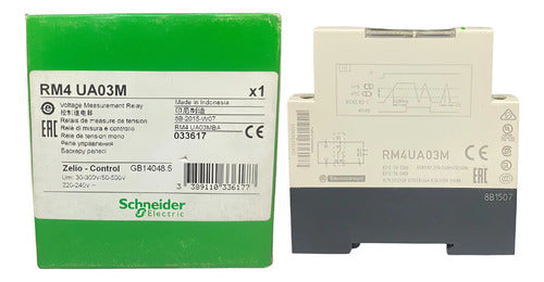 Rele Medição/controle 1naf 220/240vca Rm4ua03m Schneider 240vca