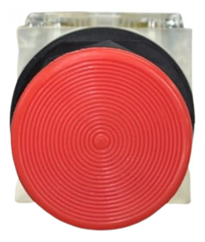 Botão 30mm 1na+1nf Vermelho 9001skr24rh13 Schneider Vermelho 1naf