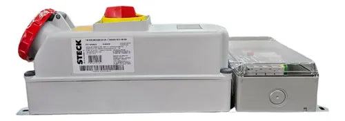 Tomada S4506d24 Steck Sobreposição Surelock 63a 6h 3p + T Vermelho