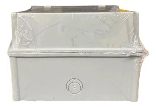 Caixa De Passagem Shock Box 1x12 Disjuntores S1812gmd Steck Cinza
