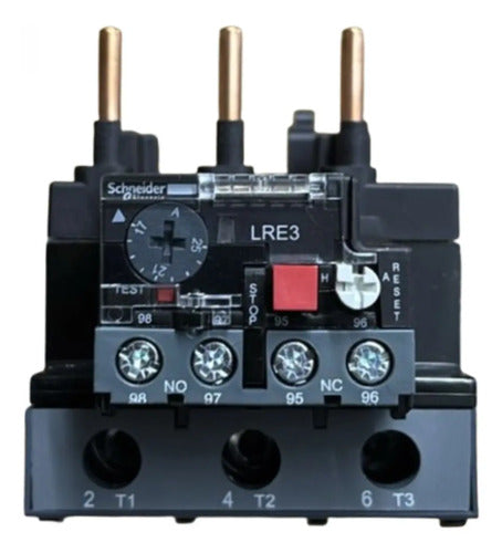 Relé Eletrônico De Sobrecarga Térmica Lre322 Schneider 690v