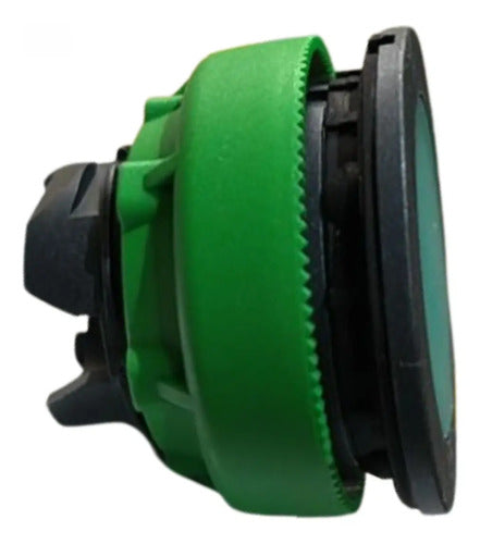 Kit Com 2: Cabeçote Para Sinalizador Zb5fv033 Schneider Verde 0