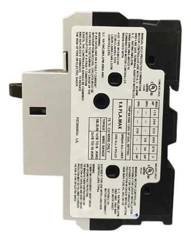 Disjuntor Motor 1,6a Gps1bsaf GE