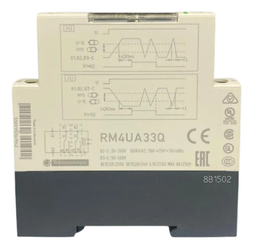 Rele Medição/controle 2naf 380/415vca Rm4ua33q Schneider