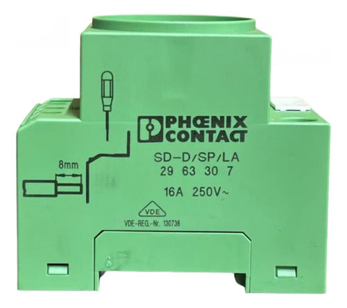 Tomada 2963307 Sd-d/sp/la 16a 250v Phoenix Contact