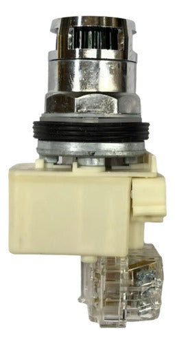 Botão 30mm Metálico 1naf Verde 9001k3l35lggh13 Schneider Verde