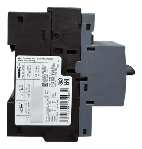 Disjuntor Motor 3rv2011-1ha10 5,5-8,0a Siemens Não Informado 50
