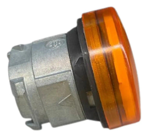 Kit Com 2: Cabeçote Para Sinalizador 22mm Zb4bv053 Schneider Laranja