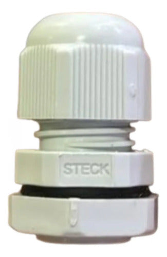 Kit Com 50 Peças: Prensa Cabo S800ci Cinza Pg9 Steck