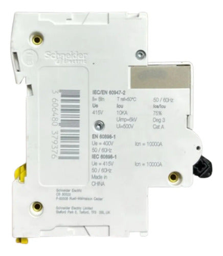 Disjuntor C120n 2p Curva C 125a 440v A9n18363 Schneider