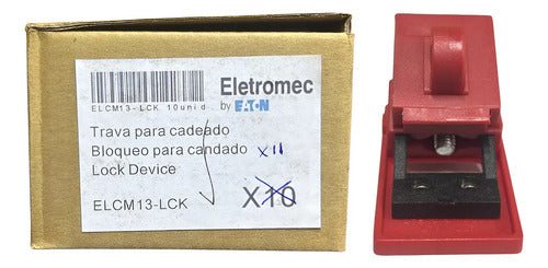 Kit Com 5: Eletromec Trava Cadeado P/ Elcm Elcm13-lck Eaton