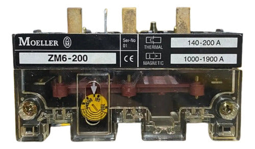 Bloco De Proteção Zm6-200 160-200a Moeller