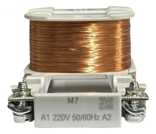 Kit C/ 2: Bobina P Contator Lc1e25 220vca Laex12m7 Schneider