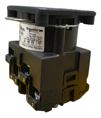 Bloco Comutador Base Inv C Pos Diam 2polos K1d002u Schneider Preto -