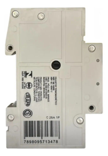 Disjuntor 1p 25a 5sx2125-7 Siemens