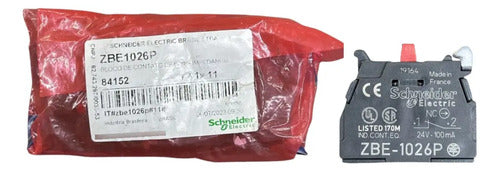 Kit Com 2 Peças: Bloco De Contato Zbe1026p Schneider