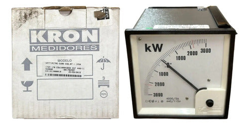 Wattimetro Ew96 Esq. 07 4000/5a 440/115v Ip54 Kron