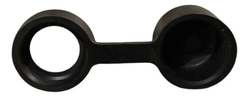 Kit Com 2: Capa Protetora Preta 22mm Zbgp Schneider Preto 0
