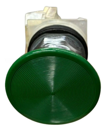 Botão 9001kr25gh13 Metálico 30mm 1naf Verde Schneider Verde