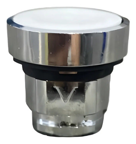 Kit Com 3: Cabeçote Para Botão Ø22mm Branco Zb4ba1 Schneider Branco -